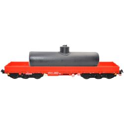 NW 22924 H0 Schwerlastwagen Samms-u 454, beladen, DB AG, Ep. VI, gealtert