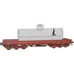 NW 22937 H0 Schwerlastwagen Samms 4860, beladen, DR, Ep. IV, „VEB LEUNA“