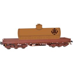 NW 22938 H0 Schwerlastwagen Samms 4860, beladen, „VEB Petrolchem. Kombinat“