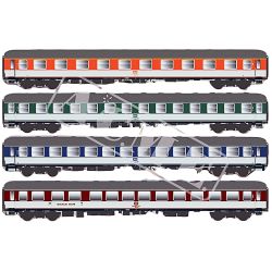 AC55343 H0 4er Set D-Zug Popart, DB, Ep. IV