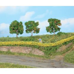 11805 2 flexible Forsythienhecken 0,7 x 0,7 x 50 cm