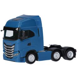 317122-003 H0 Iveco S-Way Zugmaschine 3achs (6x2), verkehrsblau