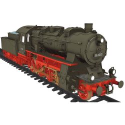 30013 TT Dampflok BR 56 (G8.2), 56 2001, DR, Ep. III