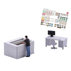 79904 H0 Action-Set: Lasermaschine