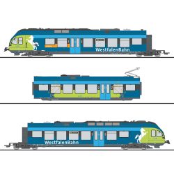 L133862 H0 3-tlg. Elektro-Triebzug, "FLIRT", WestfalenBahn, Ep. VI