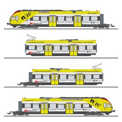 L133868 H0 4-tlg. Elektro-Triebzug, "FLIRT", SBB-CFF, Ep. VI, AC-Digital