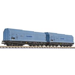 L230171 H0 2-tlg. Set Coiltransportwagen, "THYSSEN", Ep. IV