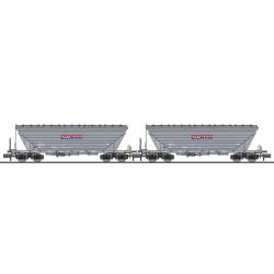 L260229 N 2-tlg. Set Getreidetransportwagen Uagpps, "NACCO", Ep. VI