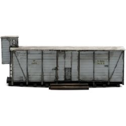 171301-090101-0001 TT Alter Wagenkasten als Güterschuppen, Bausatz