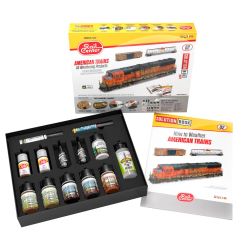 4601201 AMMO.R-1201 Solution-Box "Amerikanische Züge altern, verwittern"