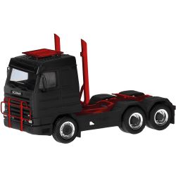 316743-002 H0 Scania 143 Streamline Zugmaschine 3achs (6x4), schwarz