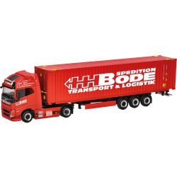 319249 H0 Volvo FH GL XL Electric 40ft Container-Sattelzug "HH Bode"