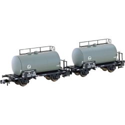 H24801 N 2er Set Kesselwagen Uerdingen, DB/EVA, Ep. III