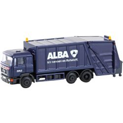 LC4665 N MAN F90 Müllwagen ALBA (neues Logo)