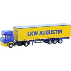 LC4069 N MAN F90 Gardinenplanen-Sattelzug LKW Augustin (AT)