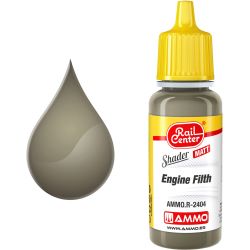4602404 AMMO.R-2404 Motorschmutz, matt, Shader, 17 ml