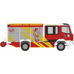68167 H0 Magirus HLF Team Cab FW Baiersdorf