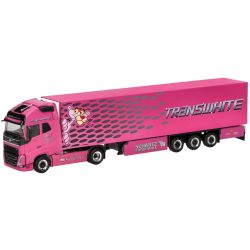319836 H0 Volvo FH GL XL 2020 Kühlkoffer-Sattelzug "Transwhite" (Portugal)