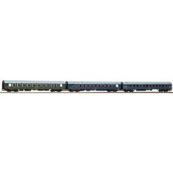 28319 H0 3er Set Personenwagen Y, CSD, Ep. IV 'Istropolitan/Dukla'