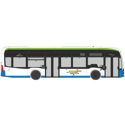 75603 H0 Mercedes-Benz eCitaro Bahnen der Stadt Monheim