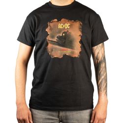 19986 T-Shirt Schwarz AC/DC Burned L
