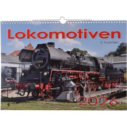 G. Feuereißen Kalender: Lokomotiven 2026