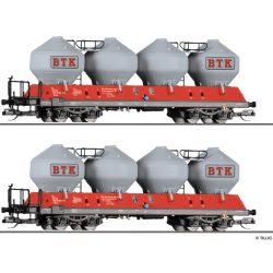 01115 TT 2er Set Staubsilowagen Uacs 451.1, BETONIKA spol. s.r.o., Ep. V