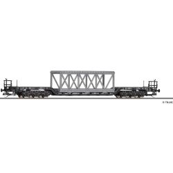 95016 TT Tiefladewagen Uaaik 761 mit Tragwerk, DB, Ep. IV