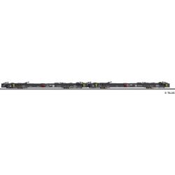 05974 H0e 2er Set Rollwagen Rf4, HSB, Ep. V