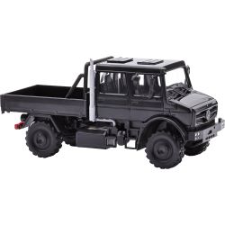 51085 H0 Mercedes-Benz Unimog U5023, Doppelkabine, schwarz