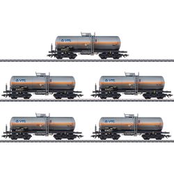 46465 H0 Chlorgaskesselwagen-Set VTG