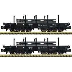 2 piece set: Heavy-duty flat wagons, ÖBB