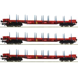 6600219 H0 3er Set Rungenwagen, RCW, Ep. VI