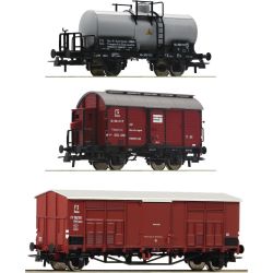 6600229 H0 3er Set Nebenbahngüterzug, FS, Ep. III