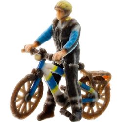 10610 H0 Fahrradpolizist