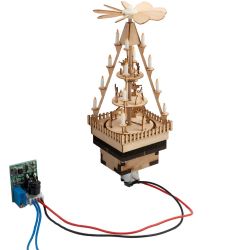 66413 H0 micro-motion Weihnachtsmarkt-Pyramide