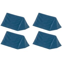 180003 H0 Zelte, blau, 4 Stück