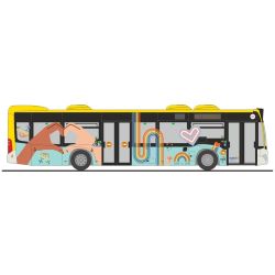 73519 H0 Mercedes-Benz Citaro ´15 WestVerkehr Geilenkirchen- Pride Bus