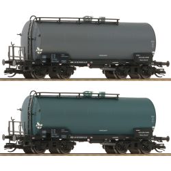2 piece set: Tank wagons, DR
