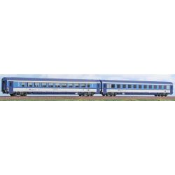 AC55319 H0 2er Set Personenwagen Eurocity 378/379 "Berliner", CD, Ep. VI, Set C