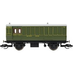 TT4054 TT Gepäckwagen 4 Wheel Coach 3rd Class Brake Baggage, SR, Ep. I