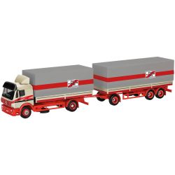 320146 H0 Mercedes-Benz SK 94 Planen-Hängerzug "fern-schnell-gut"