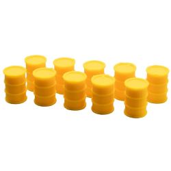 51616 H0 10 Stück 220l Fässer Fass Chemiefass gelb
