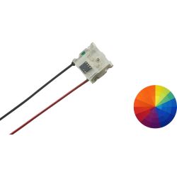 51388 10 Stück LED SMD 0805 Farbwechsel LED mit Lackdraht RGB