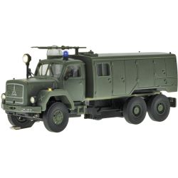 8065 H0 MAGIRUS Feuerwehr 3-achs mit Rundumleuchte