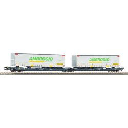 24635 H0 T3000e Cemat mit 2 Trailer, Ambrogio, Ep. VI