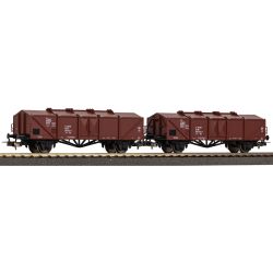 28331 H0 2er Set Klappdeckel Kmm, DR, Ep. IV, ohne Bühne