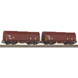 28337 H0 2er Set Teleskophaubenwagen, DB AG, Ep. V