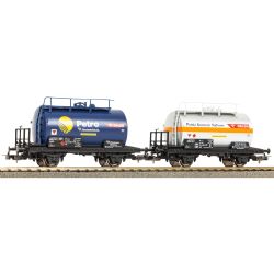 28347 H0 2er Set 2-achsiger Kesselwagen, PKP, Ep. V