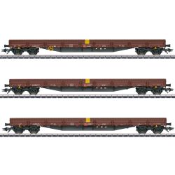 47162 H0 Niederbordwagen-Set, DB AG, Ep. VI